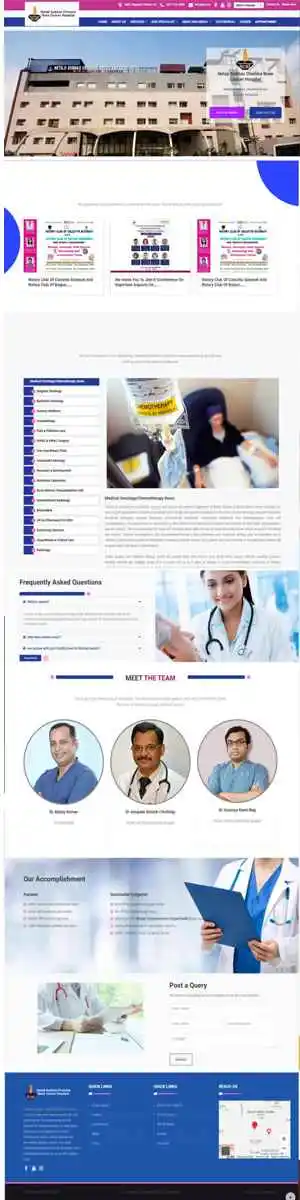 Hospital website