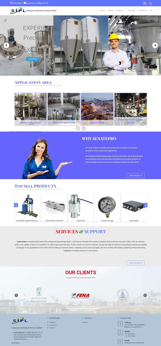 Ecommerce website Semi